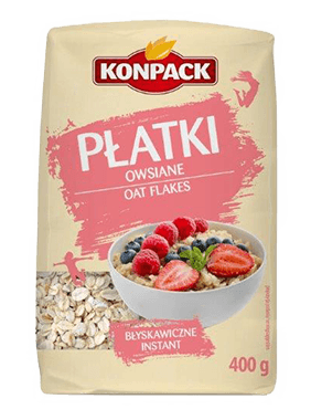 Płatki owsiane błyskawiczne